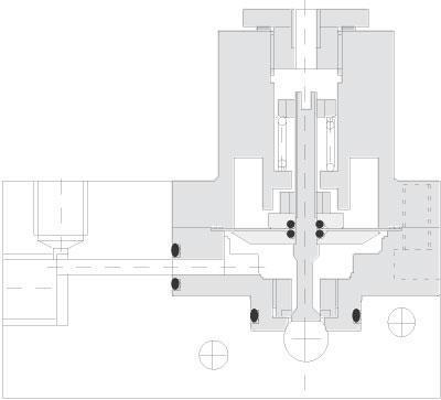 德國(guó)Drukon公司D2系列插裝式圓頂加載減壓閥